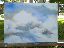 Clouds Original Oil Painting
