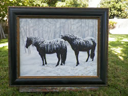 Equine Original Oil Painting