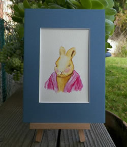 Bunny Painting