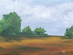 Landscape Original Oil Painting