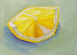 Lemon Oil Painting