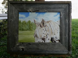 Leopard Appaloosa Oil Painting