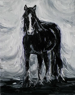 Equine Original Oil Painting