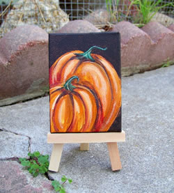 Pumpkins Original Acrylic Painting