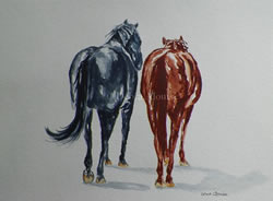 Equine Original Oil Painting