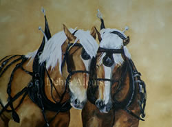 Equine Original Oil Painting