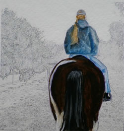Noble Horse Original Oil Painting