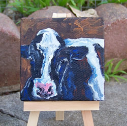 Cows Original Acrylic Painting