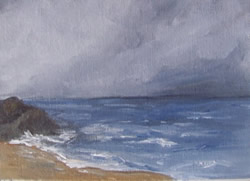 Pacific Storm Original Oil Painting