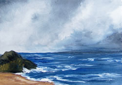 Pacific Storm Original Oil Painting