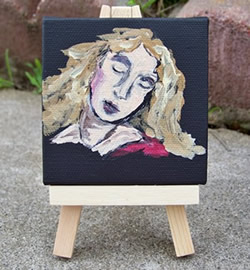 Woman Original Acrylic Painting
