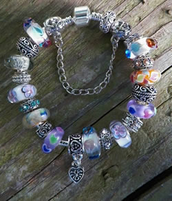 Hearts and Flowers Bracelet
