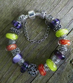 Mardi Gras Bracelet