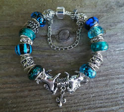 Midnight Horse Bracelet