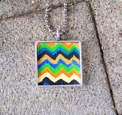 Handpainted Necklace