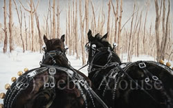 Sleigh Ride Note Card