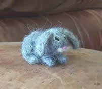 Photo of wool bunny