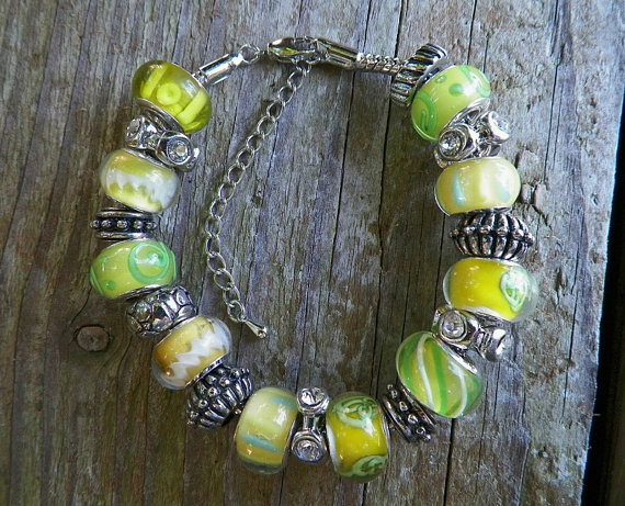 Hand-Painted and Beaded Jewelry
